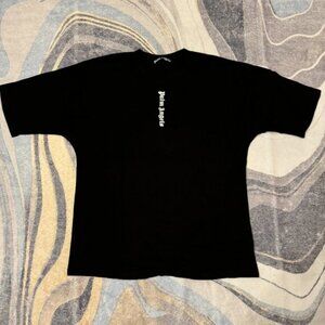Palm Angels Black Logo Tee Mens Size Large